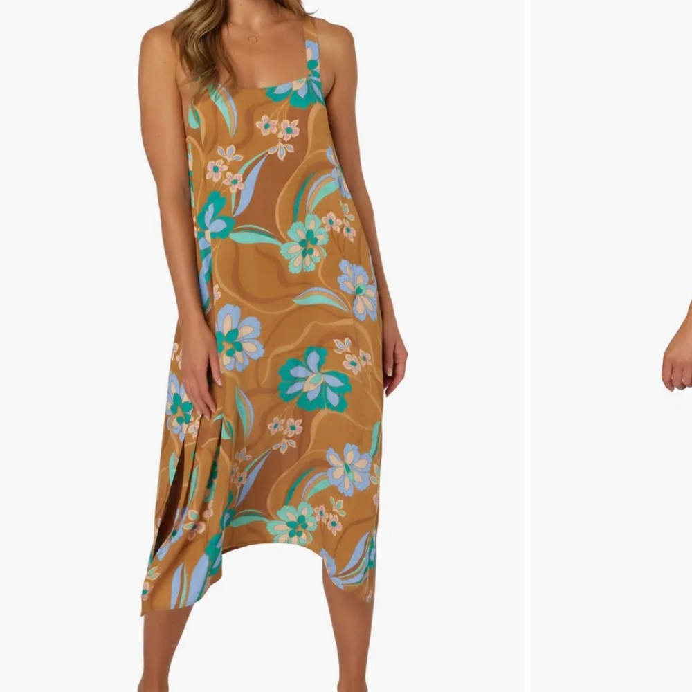 NWOT O’Neill Miranda Floral Cover-Up Dress